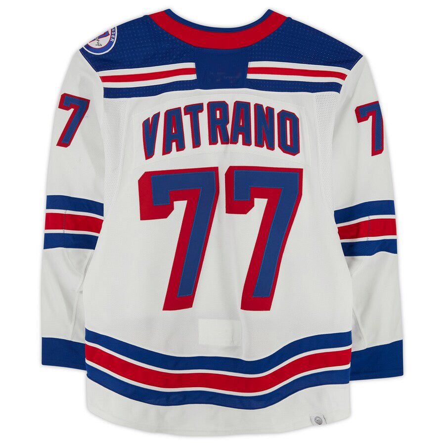 Custom #77 White 2022 Hockey Shirt Top