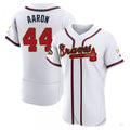 Custom #44 White 2022 ATL Baseball Shirt Top