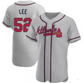 Custom #52 Gray ATL Baseball Shirt Top