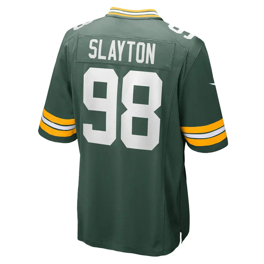 Custom #98 Green GB Football Shirt Top