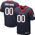 Custom Blue HOU Football Shirt Top