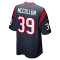 Custom #39 Navy HOU Football Shirt Top