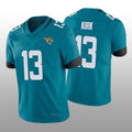 Custom #13 Teal 2022 JAX Football Shirt Top