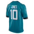 Custom #10 Teal JAX Football Shirt Top