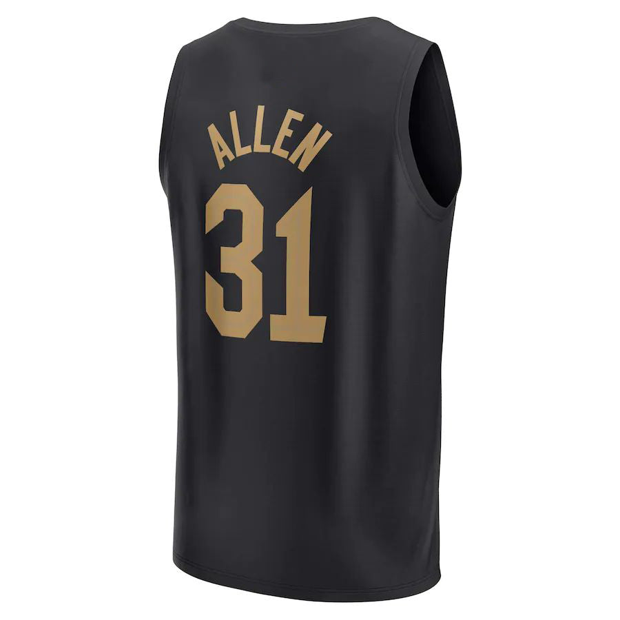 Custom #31 Black 2021 CLE Basketball Shirt Top