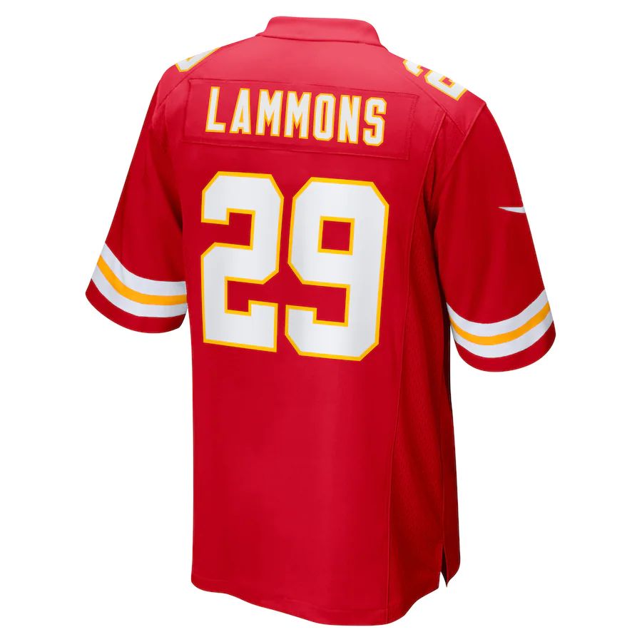 Custom #29 Red KC Football Shirt Top
