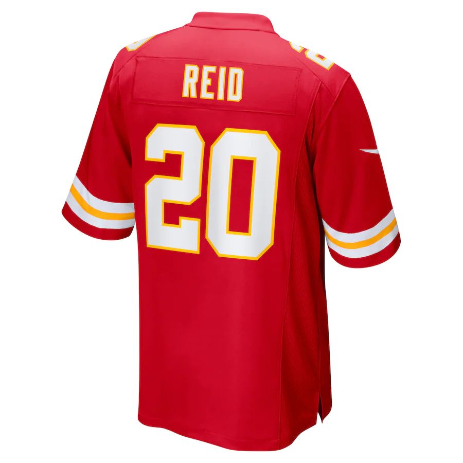 Custom #20 Red KC Football Shirt Top