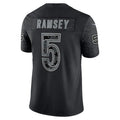 Custom #5 Black LAR Football Shirt Top