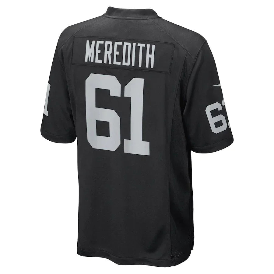 Custom #61 Black LV Football Shirt Top