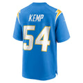 Custom #54 Powder Blue LAC Football Shirt Top
