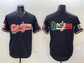 Custom Black LAD Baseball Shirt Top