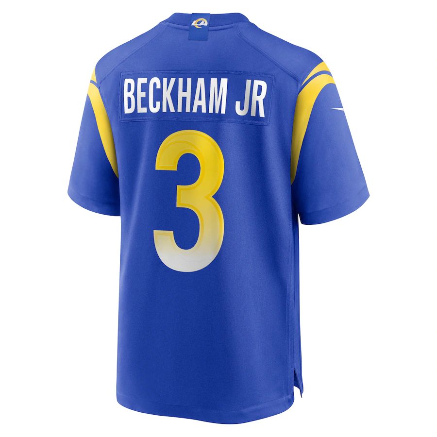 Custom #3 Super Bowl LAR Football Shirt Top