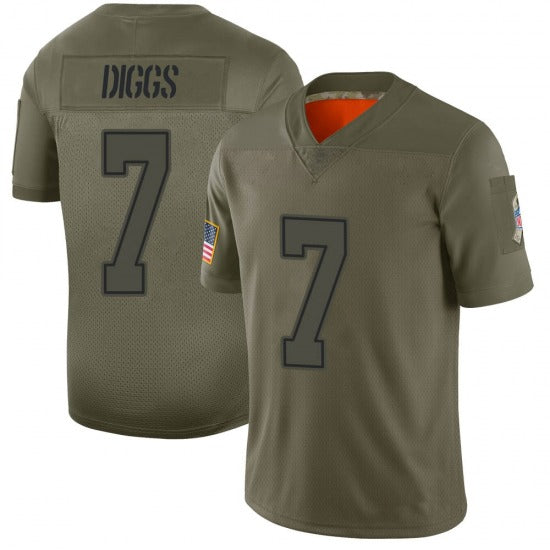 Custom #7 DAL Football Shirt Top
