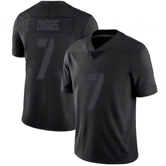 Custom #7 DAL Football Shirt Top