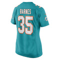 Custom #35 Aqua MIA Football Shirt Top