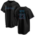 Custom #23 Black MIA Baseball Shirt Top