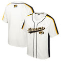 Custom Cream DET Baseball Shirt Top