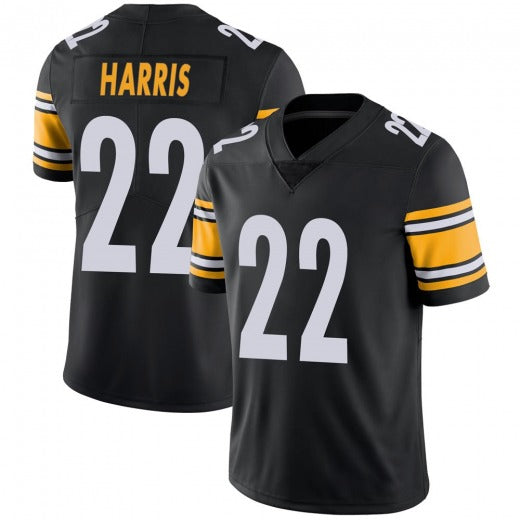 Custom #22 White PIT Football Shirt Top