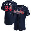 Custom #94 Navy ATL Baseball Shirt Top