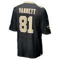 Custom #81 Black NO Football Shirt Top