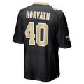 Custom #40 Black NO Football Shirt Top