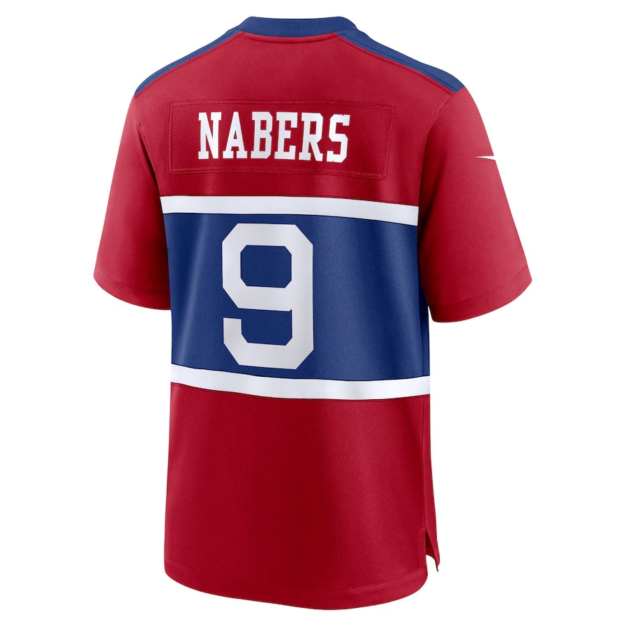Custom #9 Red Football Shirt Top