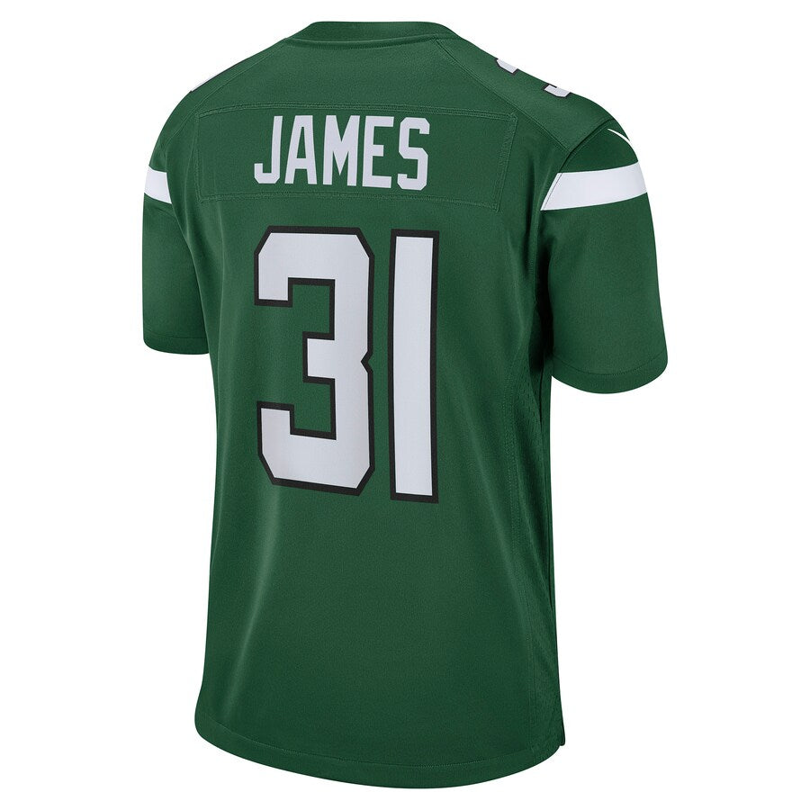 Custom #31 Green NYJ Football Shirt Top