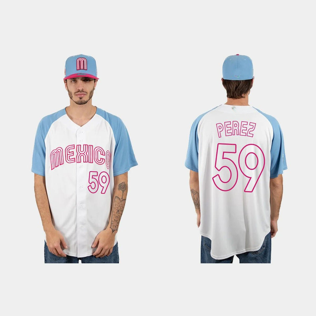Custom #59 White 2023 Baseball Shirt Top