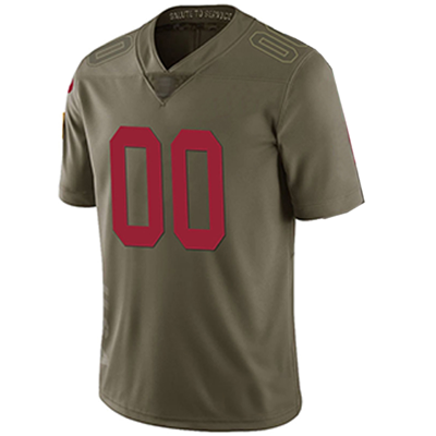 Custom White SF Football Shirt Top