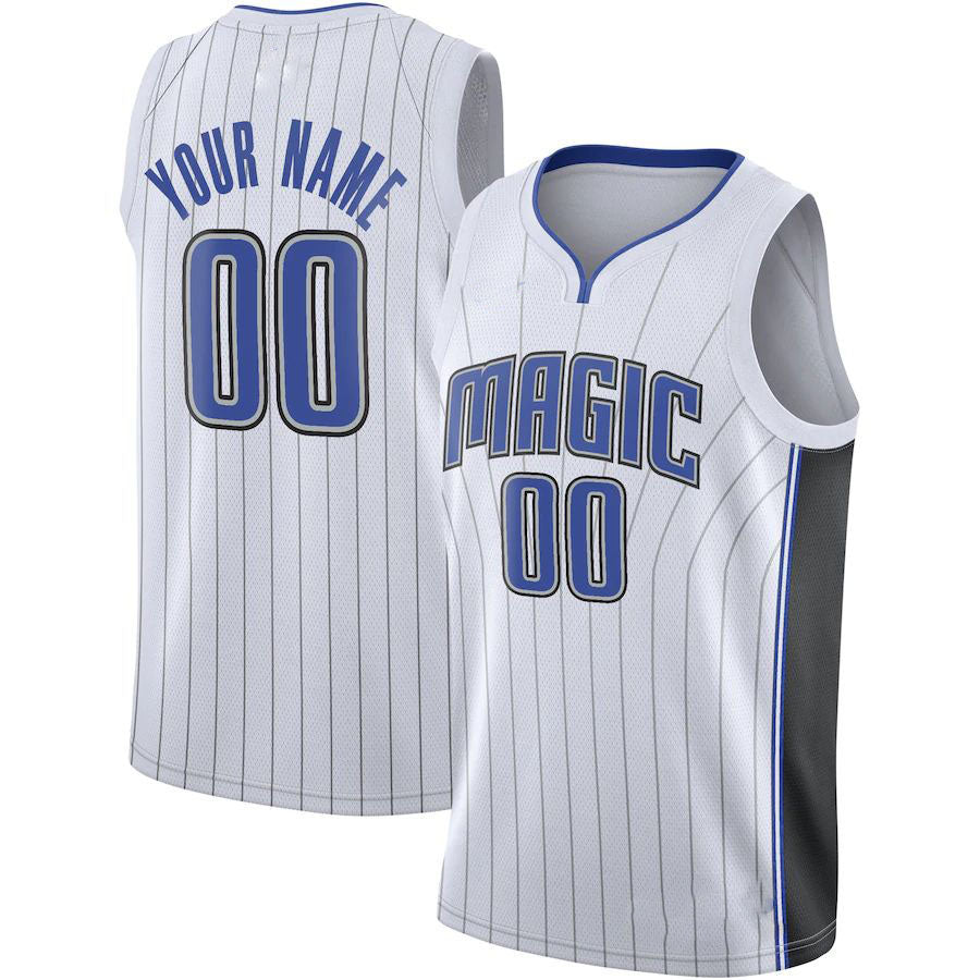 Custom #21 White 2020 ORL Basketball Shirt Top