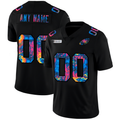 Custom Black 2020 PHI Football Shirt Top