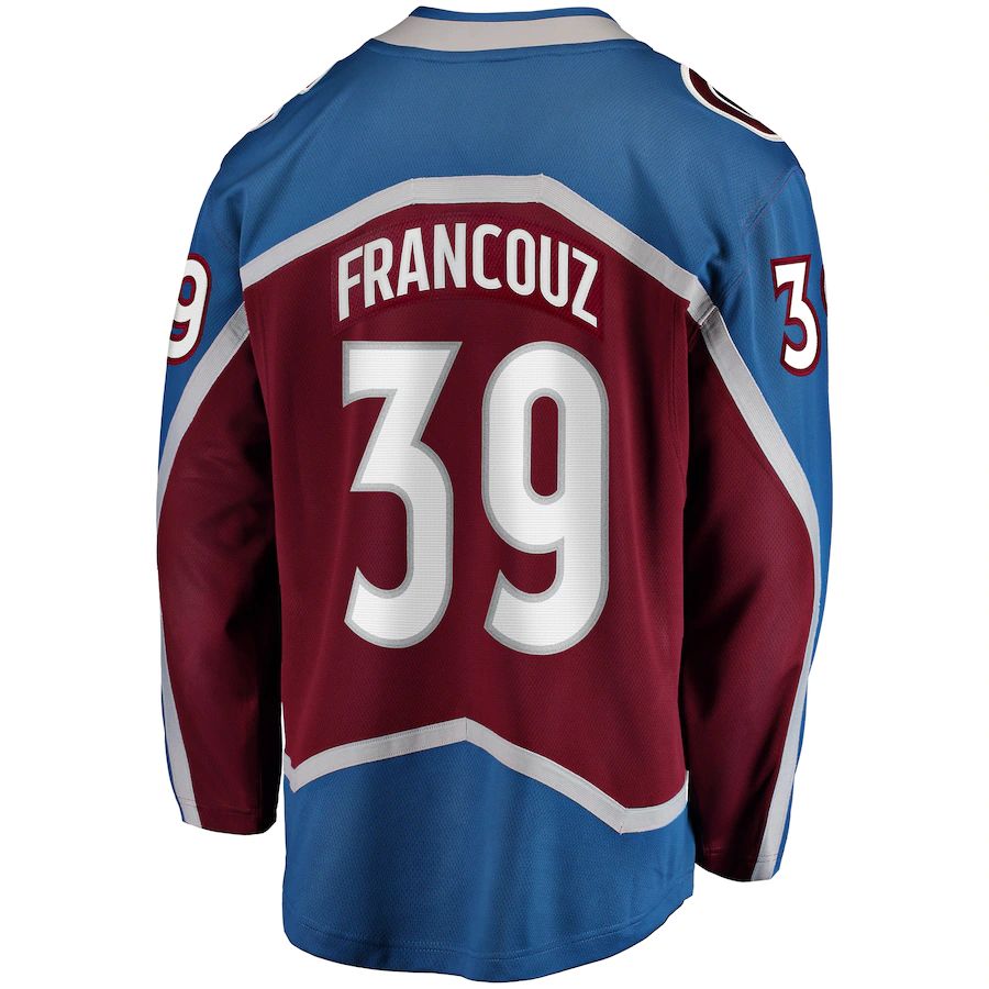 Custom #39 Burgundy COL Hockey Shirt Top