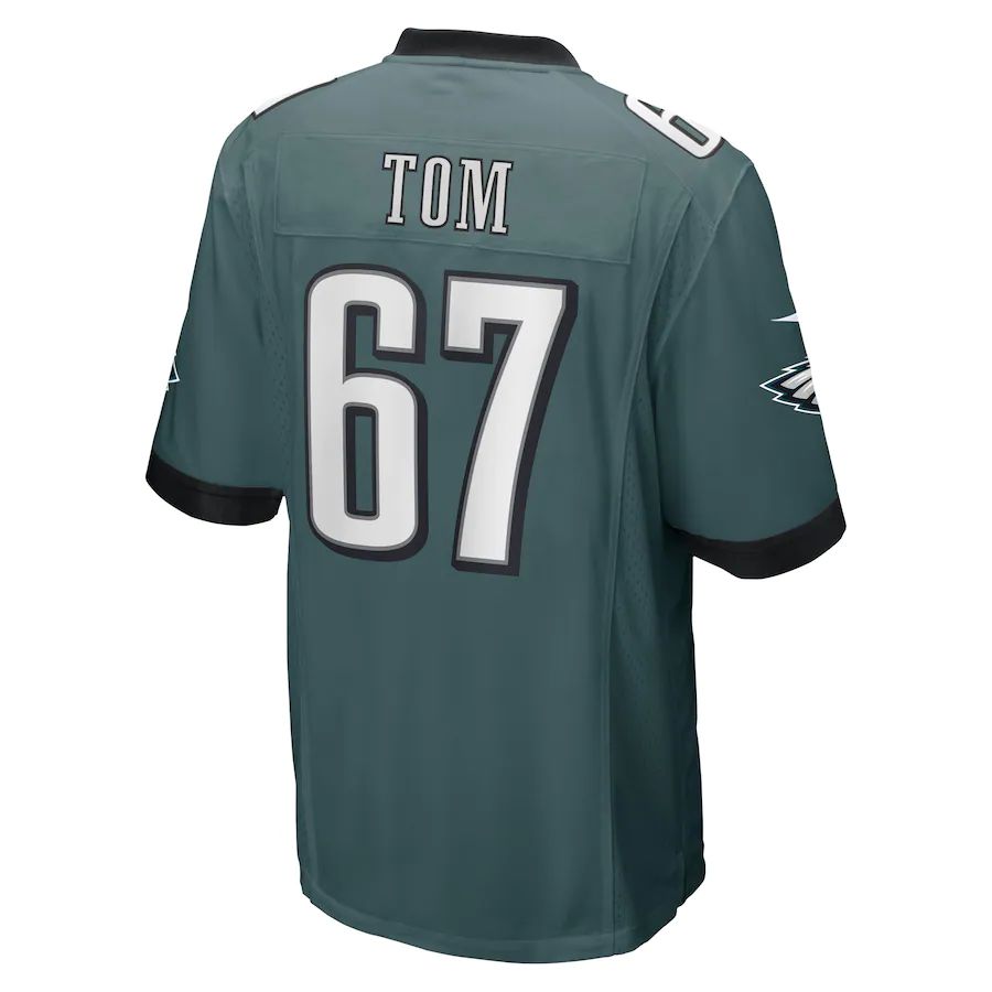 Custom #67 Midnight Green PHI Football Shirt Top
