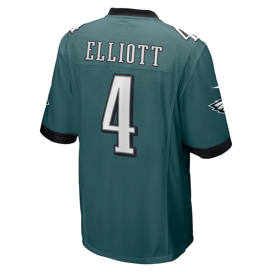 Custom #4 Midnight Green PHI Football Shirt Top