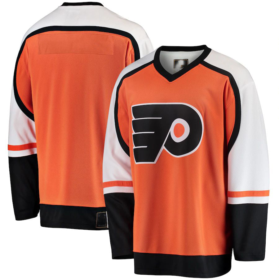 Custom Orange PHI Hockey Shirt Top
