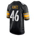 Custom #46 Black PIT Football Shirt Top