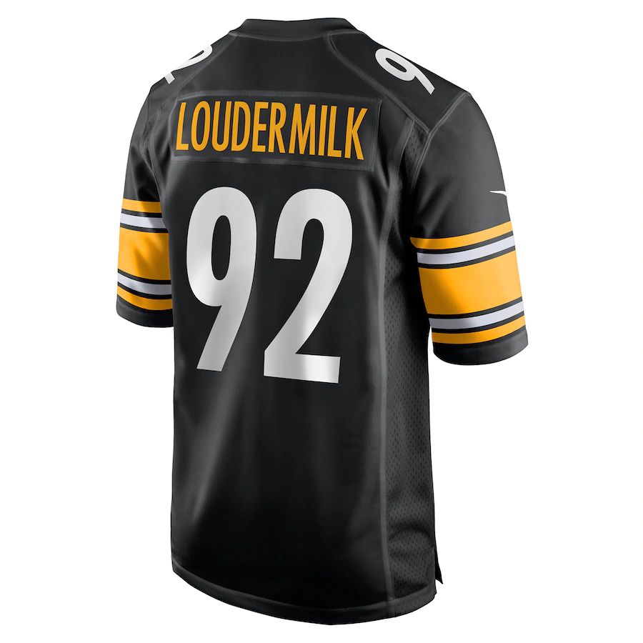 Custom #92 Black PIT Football Shirt Top