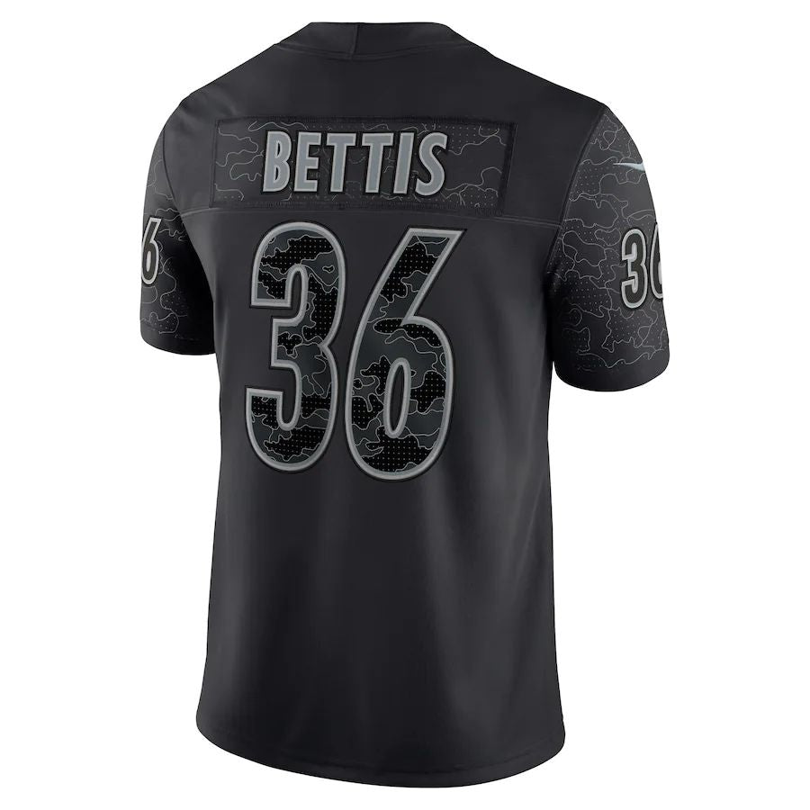 Custom #36 Black PIT Football Shirt Top
