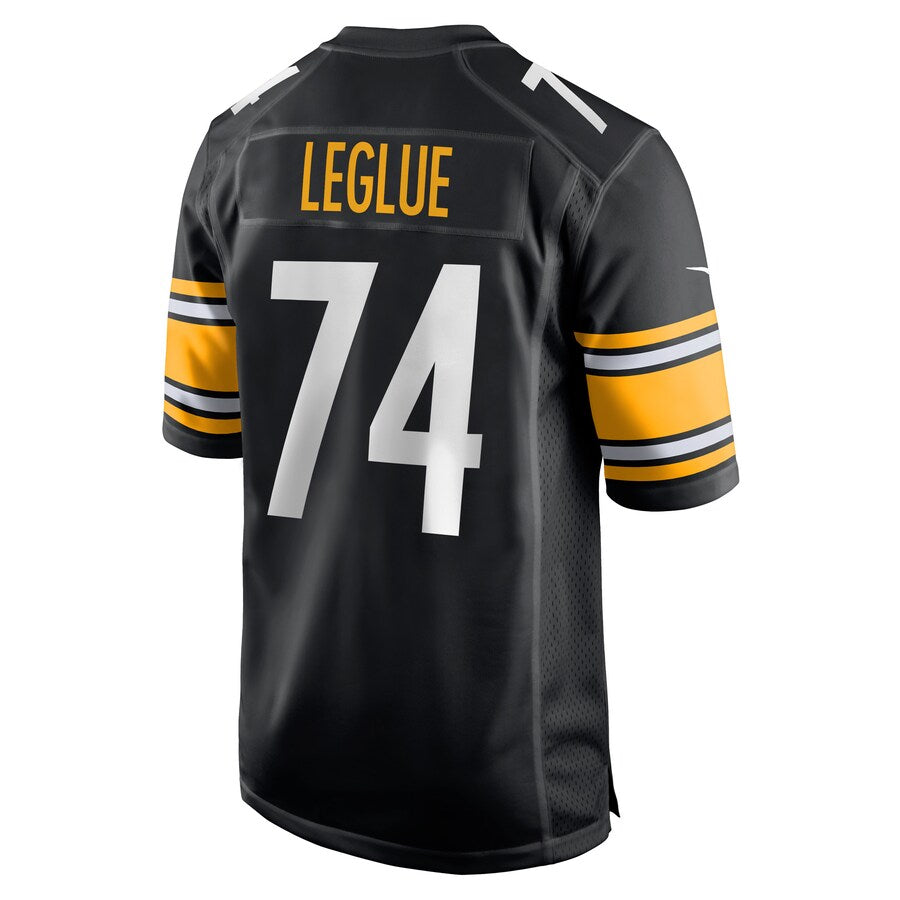 Custom #74 Black PIT Football Shirt Top