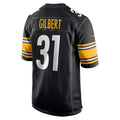 Custom #31 Black PIT Football Shirt Top