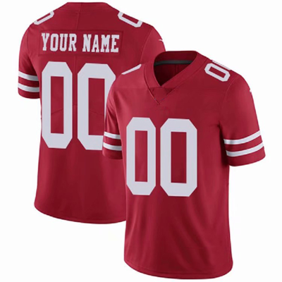 Custom White SF Football Shirt Top