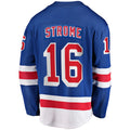 Custom #16 Blue Hockey Shirt Top