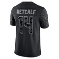 Custom #14 Black SEA Football Shirt Top