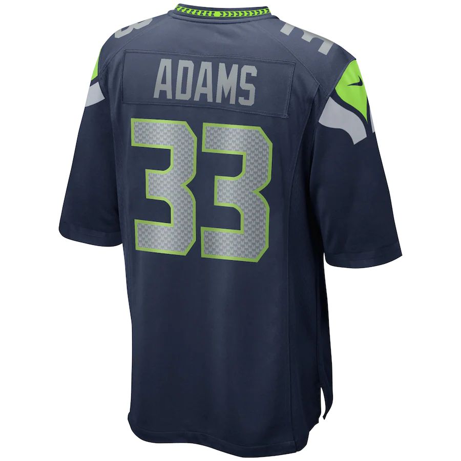 Custom #33 Navy SEA Football Shirt Top