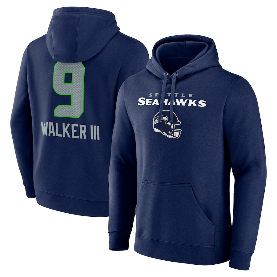 Custom #9 Navy SEA Football Shirt Top