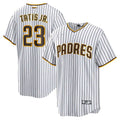 Custom #23 White SD Baseball Shirt Top