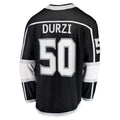 Custom #50 Black LAK Hockey Shirt Top