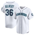 Custom #36 White SEA Baseball Shirt Top