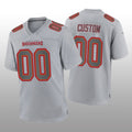 Custom Gray TB Football Shirt Top