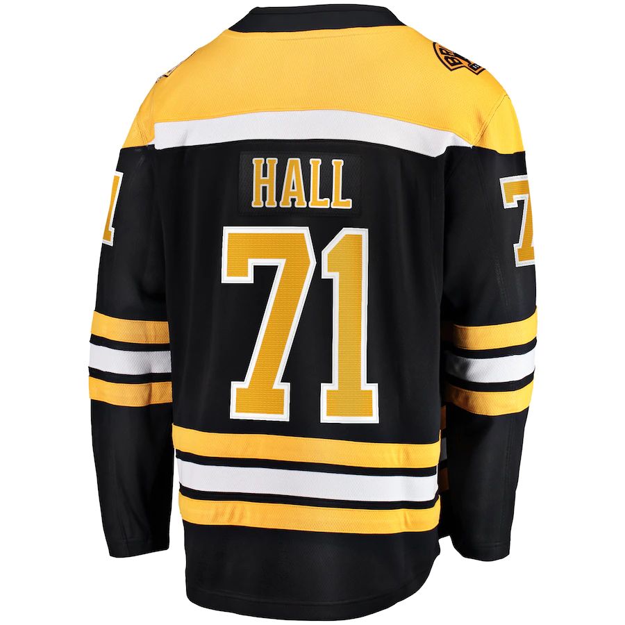Custom #71 Black 2017 BOS Hockey Shirt Top